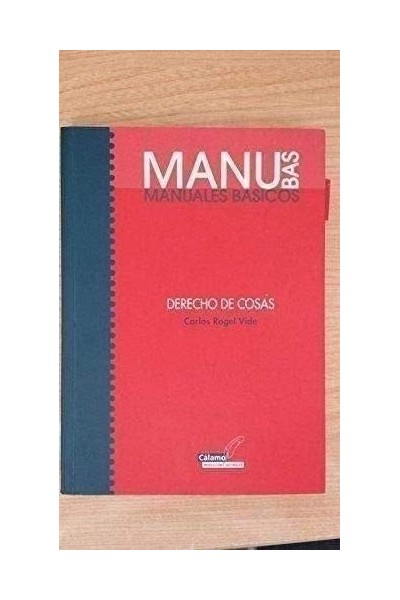 Derecho de cosas (Colección Manuales Básicos)